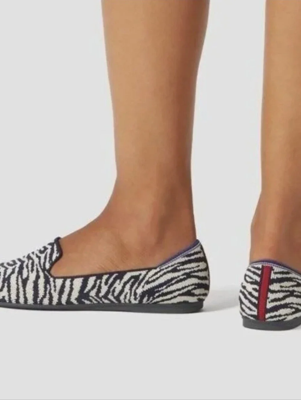 Rothy's Navy Zebra Size 10 New In Box